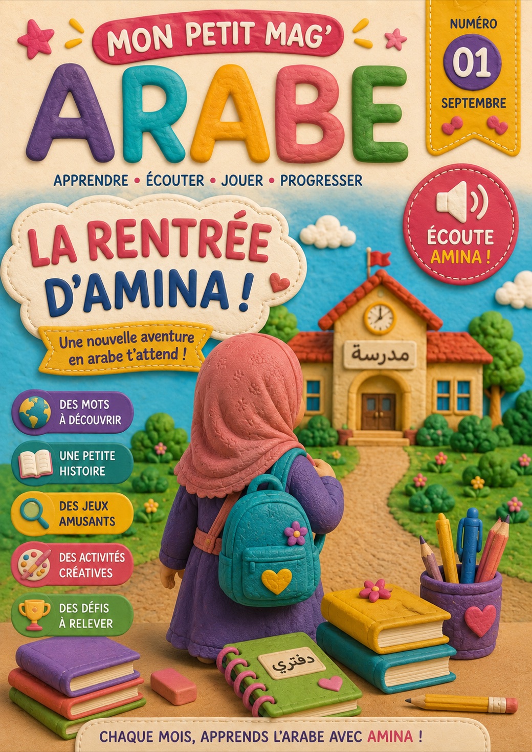 Mon Petit Mag' Arabe — La rentrée d'Amina